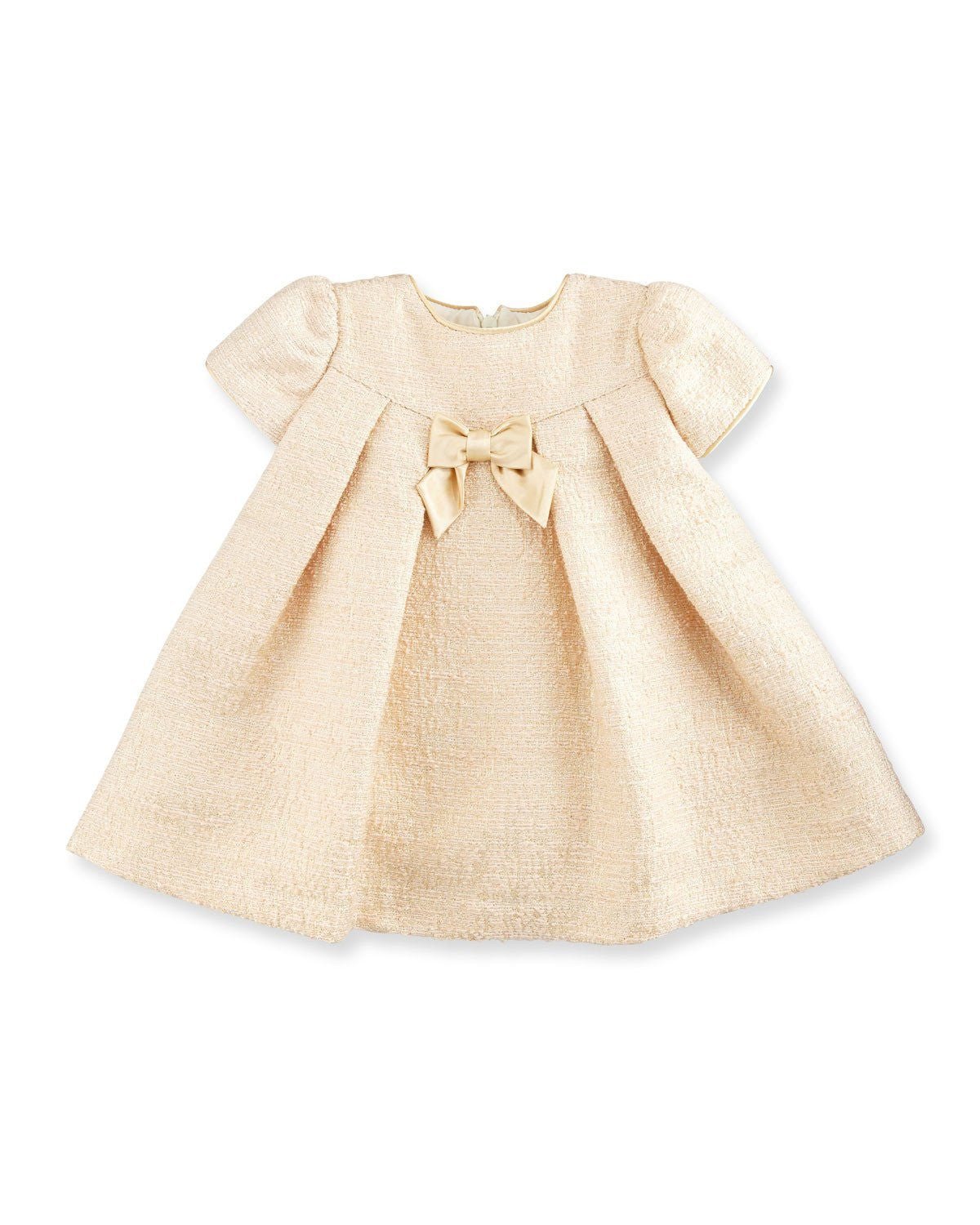 Blush/Gold Jacquard Dress - CanoayrasLuli and Me