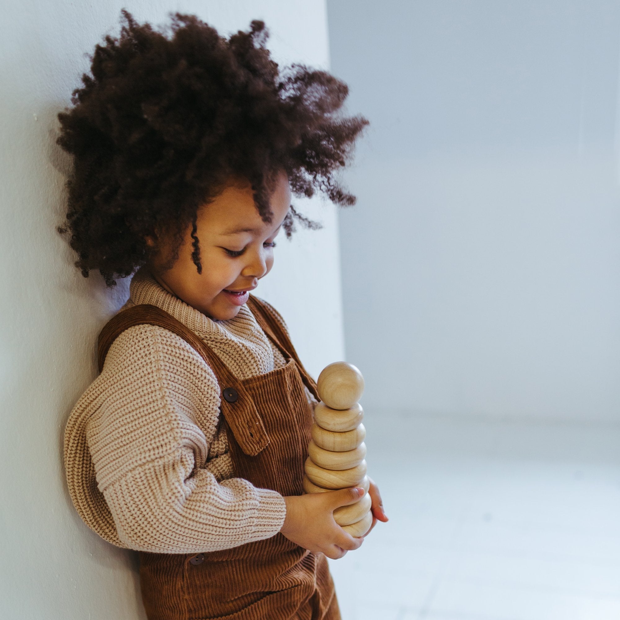 Chunky Knit Sweater | Almond - CanoayrasKidwild
