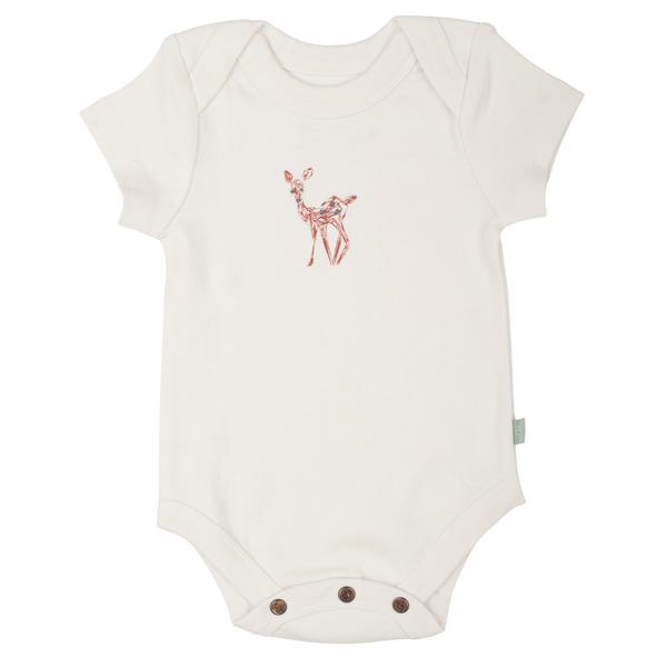 Finn and Emma Fawn Lap Bodysuit - CanoayrasFinn and Emma