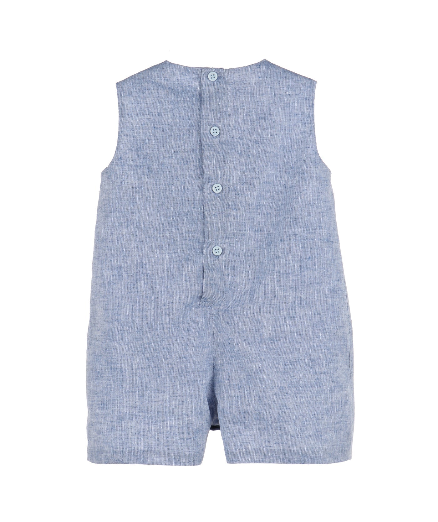 Navy Flap Pocket Romper - CanoayrasLuli and Me